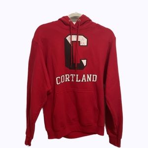 SUNY Cortland Hoodie Size Small Cortland Logo